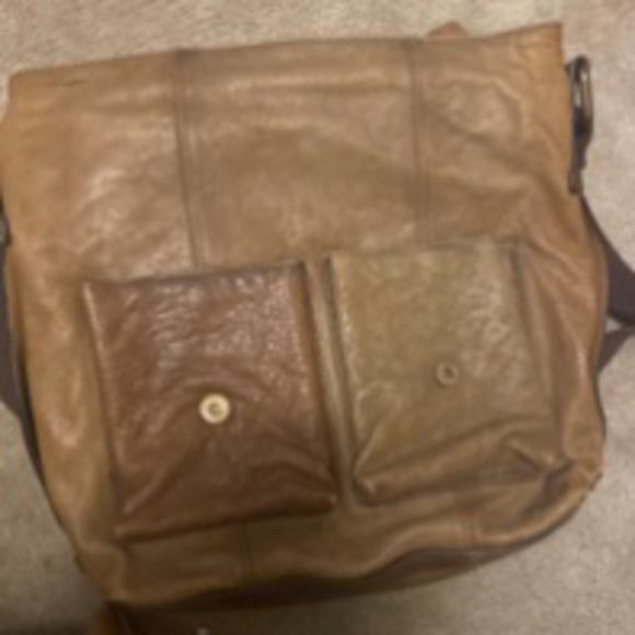 Vintage fossil shoulder bag - Picture 2 of 5